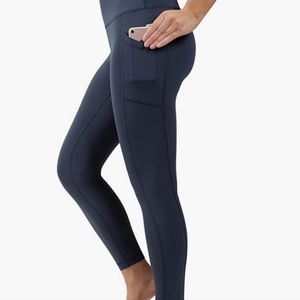 Yogalicious Large Lavender Yoga Leggings with Pockets